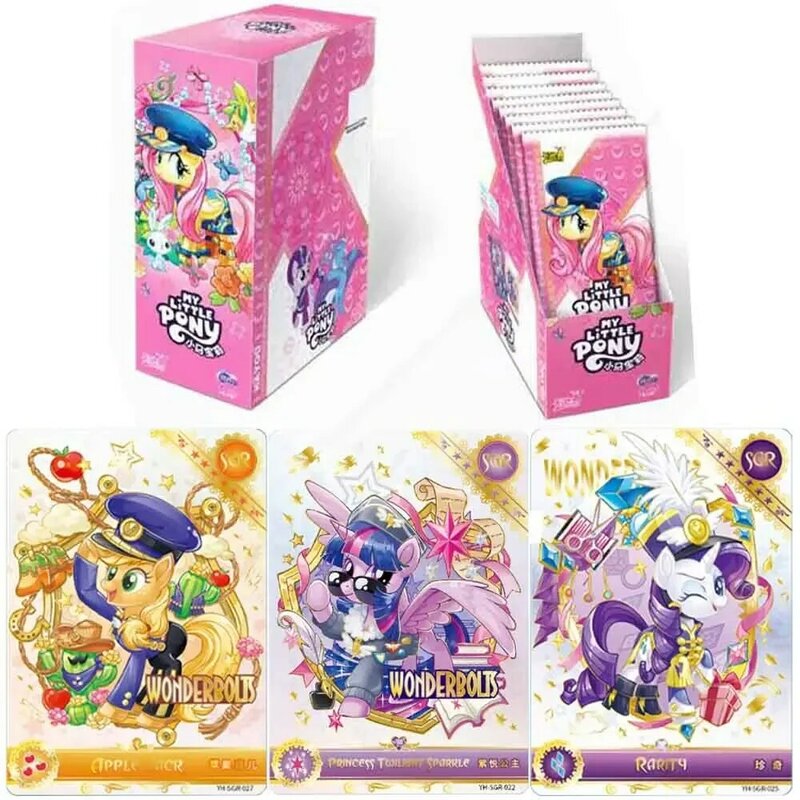 KAYOU Genuine My Little Pony Card 40th Anniversary Limited Friendship Eternal Card Rare SC SGR Cards Toy Gift Princess Card