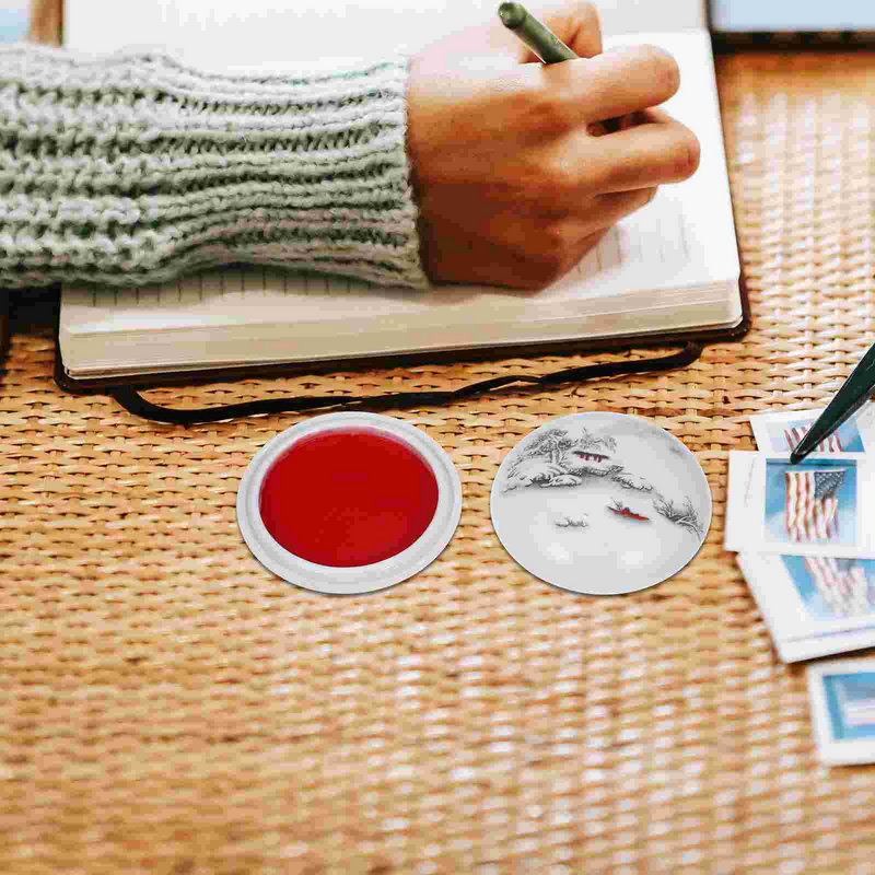 Tampon de calligraphie portable pour étudiants, peinture de style chinois, fourniture de peinture
