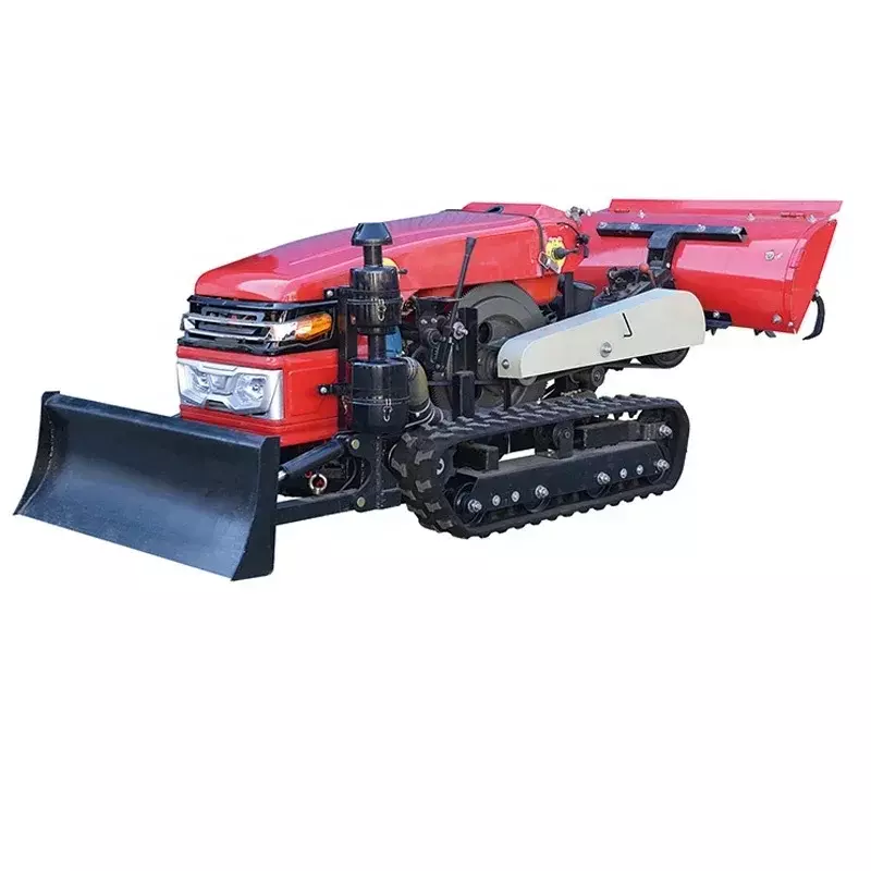 Mini cultivador rotativo de tractores agrícolas, duradero e inteligente, 25HP, precio bajo