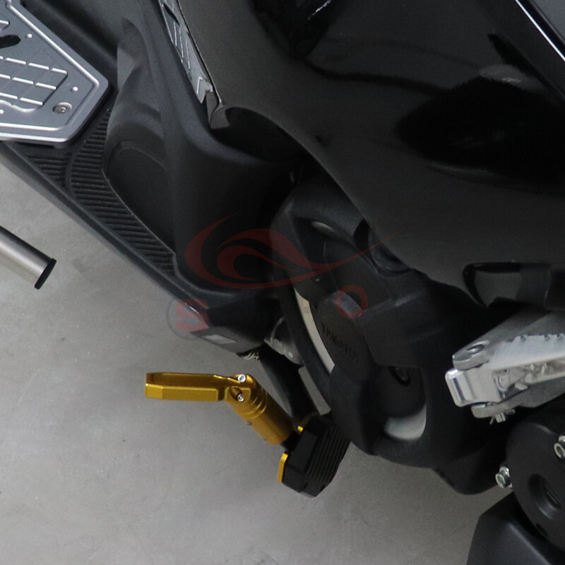 Extensión de soporte lateral para motocicleta, accesorios para YAMAHA TMAX560 TECH MAX 2022 2023 2024 TMAX 560