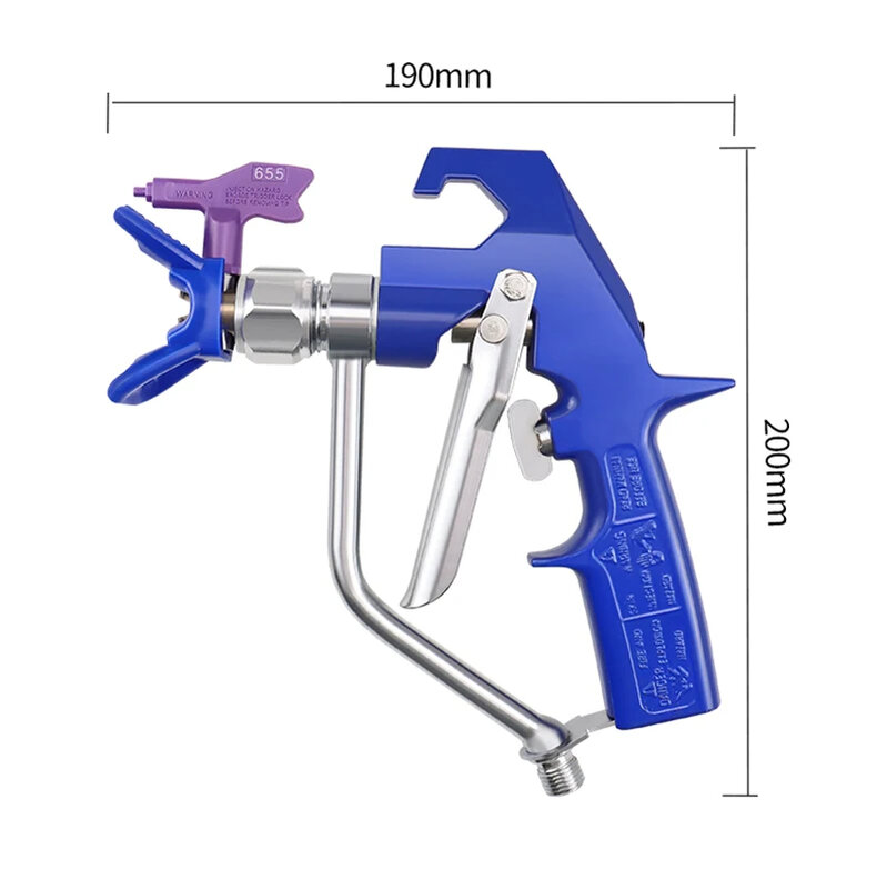 Airless-Farb spritzpistole & 517-Spitze geeignet für alle Airless-Farb spritz maschinen, Drehgelenk und Hochdruck 3600 psi