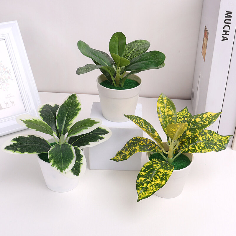 Mini desktop pequeno vaso artificial aloe vera planta bonsai planta falso flor mesa vaso decoração casa jardim decoração