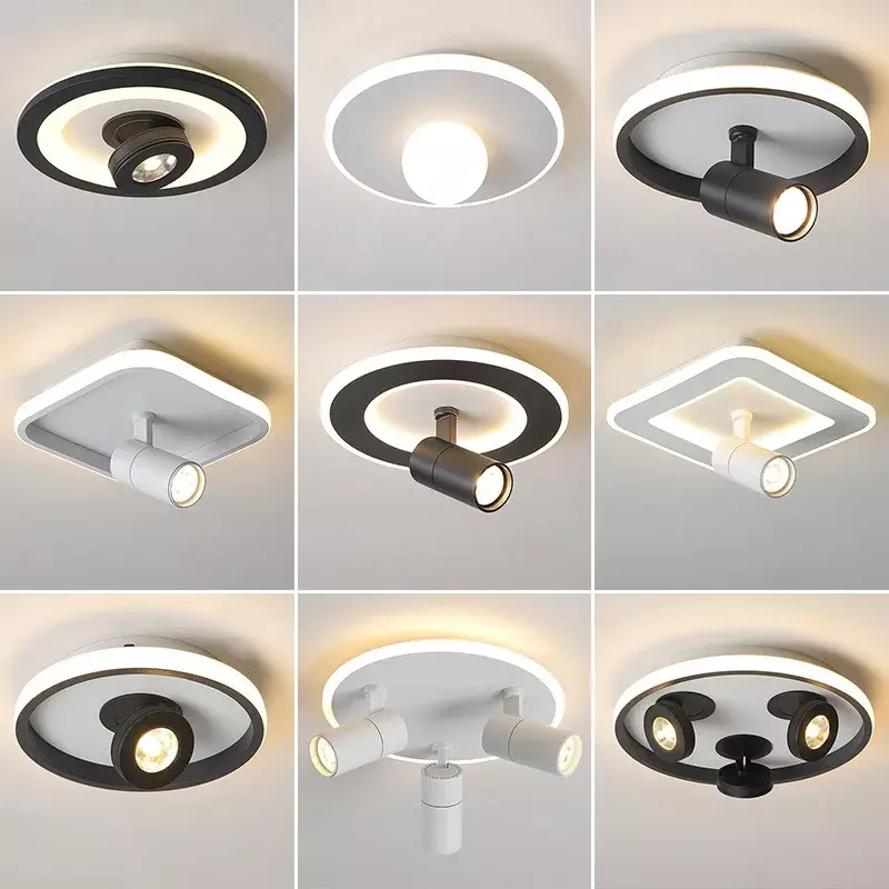 モダンなデザインのLEDシーリングライト,屋内照明,装飾的なシーリングライト,リビングルーム,ダイニングルーム,キッチンに最適,2024電球。