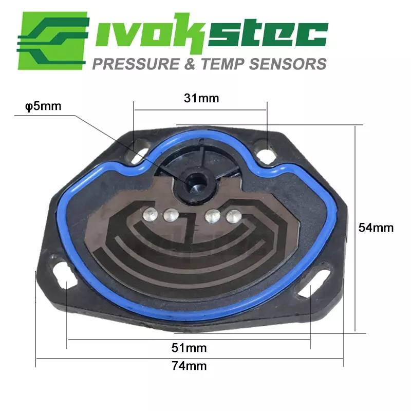 Sensor TPS de posición del acelerador para Skoda, Volkswagen, VW, Passat, golf, Audi 80, 1,8 GL, monopon 1,8, Jetta, Seat 037907385A, el más nuevo