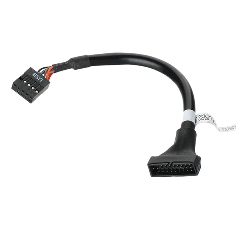 Cable adaptador USB 3,0 a USB 2,0, 1 paquete, conectores Cable placa base ordenador, envío directo