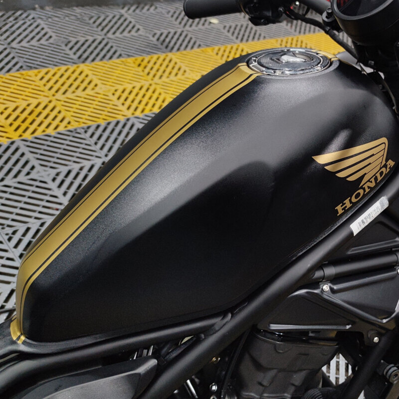 Pegatinas de tanque de combustible para motocicleta, calcomanía de decoración genial para Ducati 999 S R DIAVEL CARBON S4RS STREETFIGHTER S 848, vinilo adhesivo, 50CM