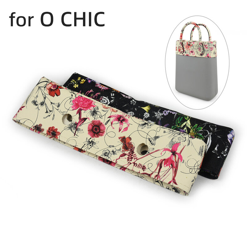 TANQU New Summer Floral PU Trim decorazione sottile per Ochic Obag Handbag O Bag Body per l'autunno estivo