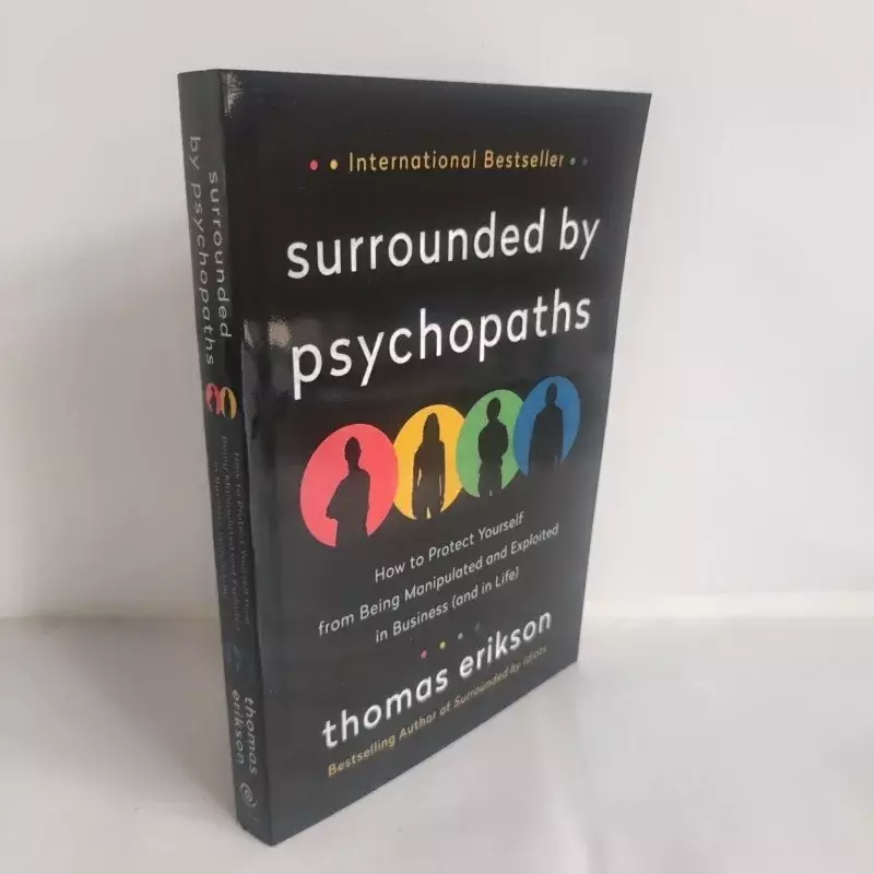 토마스 에릭슨 사이코패스에 둘러싸인 영어 책, 다른 사람들에게 착취당하는 것을 막는 방법, 베스트셀러 소설