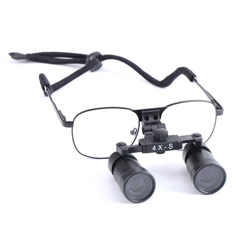4X Dental Loupes Working Distance Optional Binocular Loupes Dentistry Surgery Dental Lab Medical Magnifier Dentist Tools