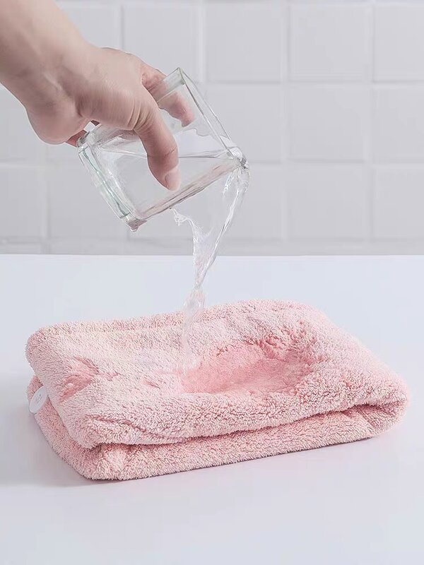 Asciugamano per capelli ad asciugatura rapida asciugamani in microfibra Super morbidi cuffia per doccia asciugamano per Hotel asciugamani da bagno per donna cuffia per capelli asciutti Lady