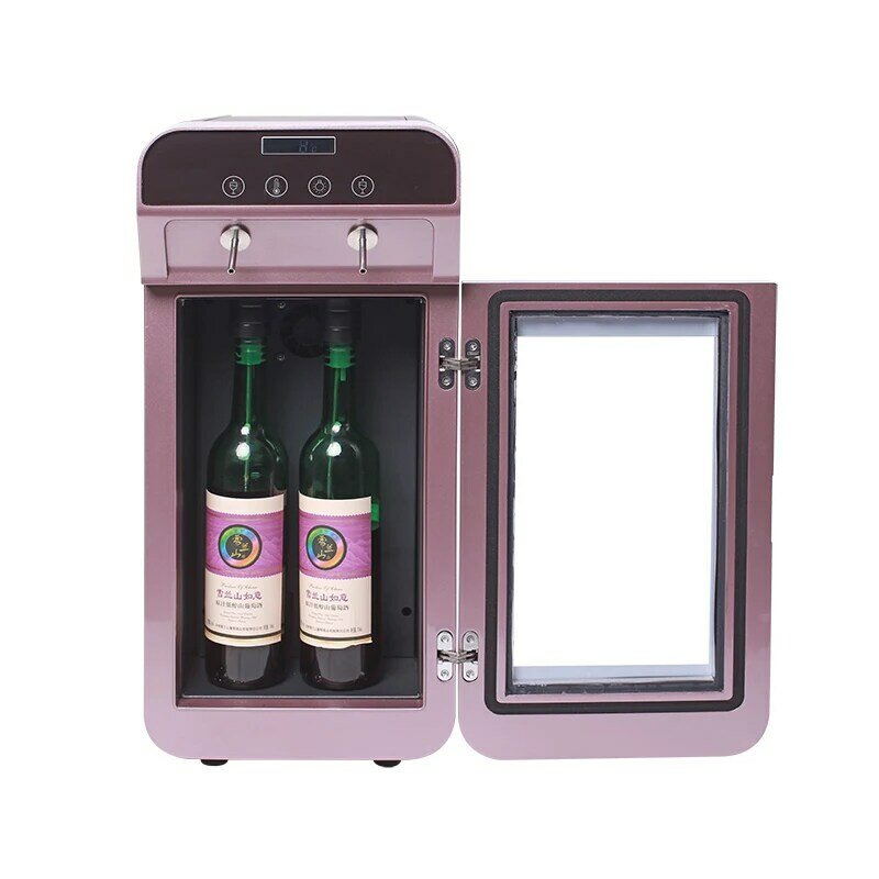 2 bottiglie Mega Wine Cooler frigo macchina per vino rosso/bianco