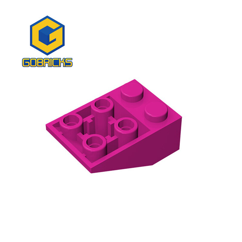 Gobricks 10 pezzi di particelle di assemblaggio compatibili 3747 per parti di blocchi di costruzione giocattoli regalo per bambini creativi educativi fai da te