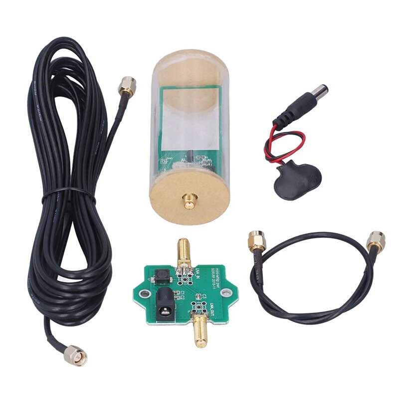 Mini antenne fouet RTLSDR, récepteur moyen court, antenne active ultracourt, technologie pour radio PC + métal, 1 jeu