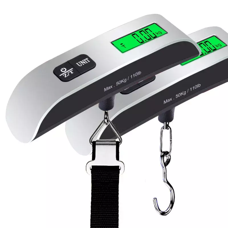 لوارز-مقياس الأمتعة الإلكتروني المعلق ، شاشة رقمية LCD ، حزام حقيبة ، أداة وزن الأمتعة ، 50 * ، 110