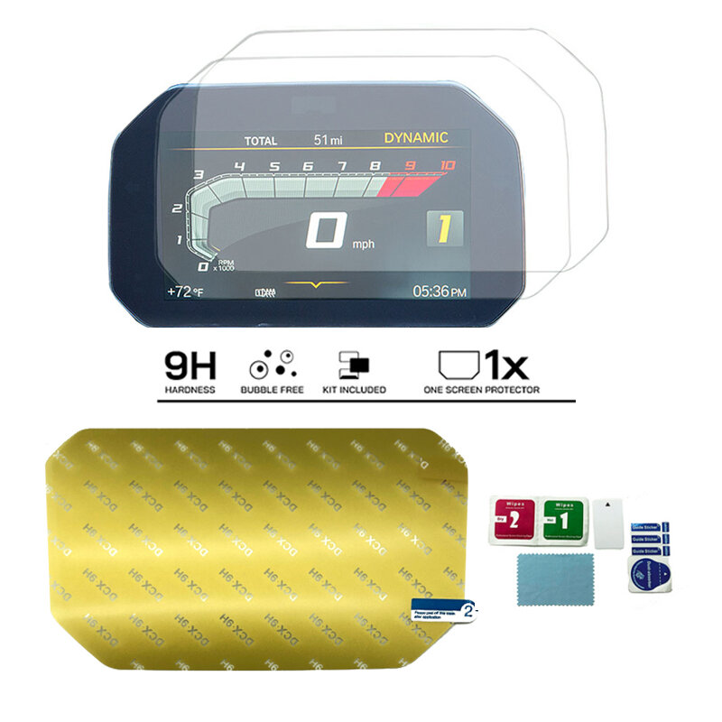 Motorfiets Screen Protector Tft Connectiviteit Display Instrument Film Voor Bmw F900R F900XR F750GS F850GS R1200GS R1250GS R1250R