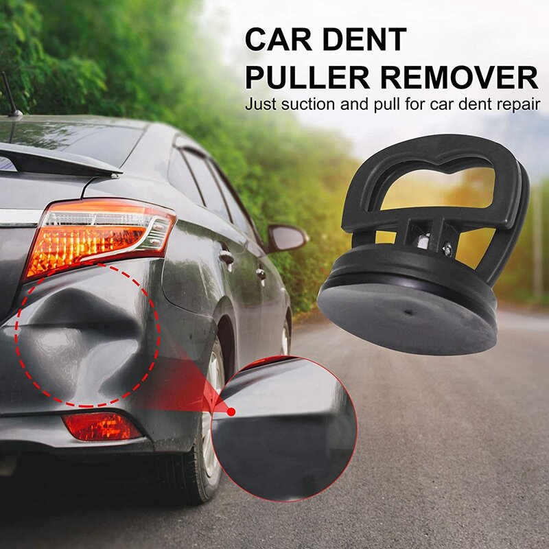 Dent Puller, 2แพ็คคัพคัพคัพคัพ Handle,ที่มีประสิทธิภาพ Car Dent Removal เครื่องมือสำหรับซ่อม,แก้ว