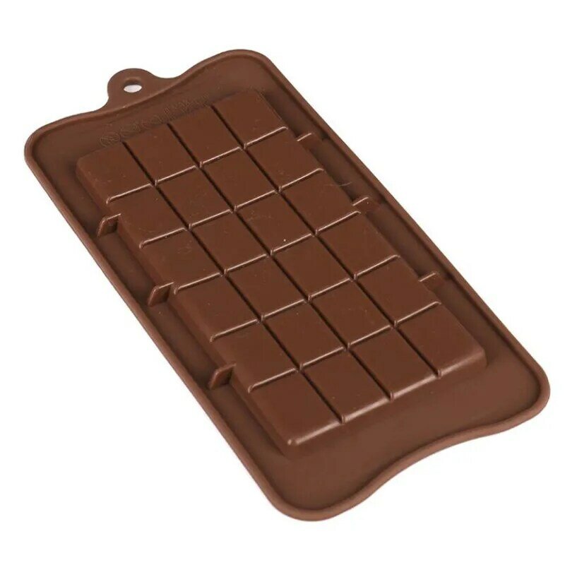 Chocolate Molds Bakeware Cake Molds High Quality Square Eco-friendly Silicone mold DIY 1PC Food Grade 24 Cavity Candy Tools