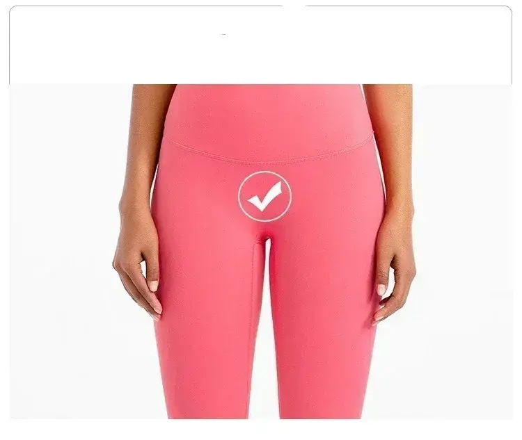Lemon Align-pantalones de Yoga de cintura alta para mujer, mallas deportivas Ultra suaves, sin costura frontal, elásticas, para gimnasio y entrenamiento