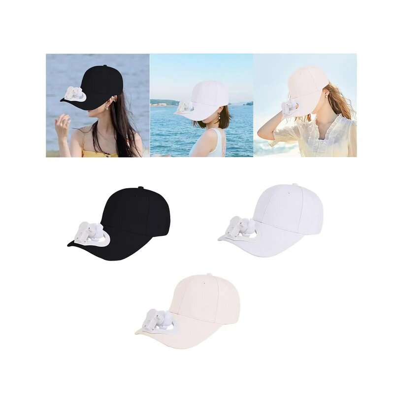 Baseball Hat with Fan Cooling Casual Unisex Trendy Outdoor Hat Mountain Climbing Camping Gardening Outdoor Travel Daily Wear