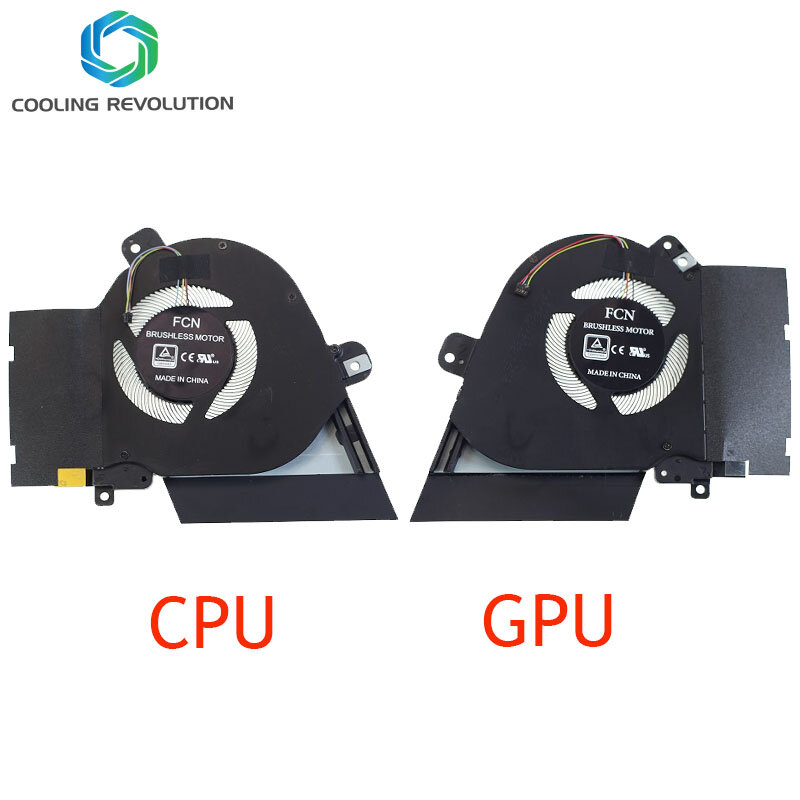 Laptop CPU GPU Cooling Fan For ASUS Zephyrus M15 GU502G GU502GW GU502GU GU502L GU502LWS 13NR0240T02211 13NR02X0T02011
