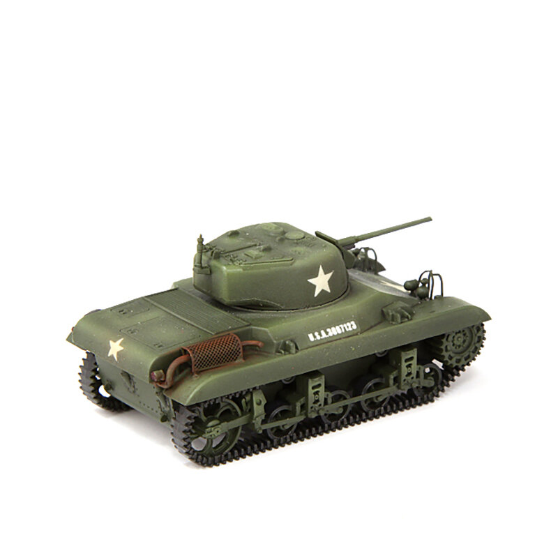 Exército britânico Cicada Tanque Toy, Plastic Toy Gift Collection, Simulação Display, 1:72 Escala, M-22