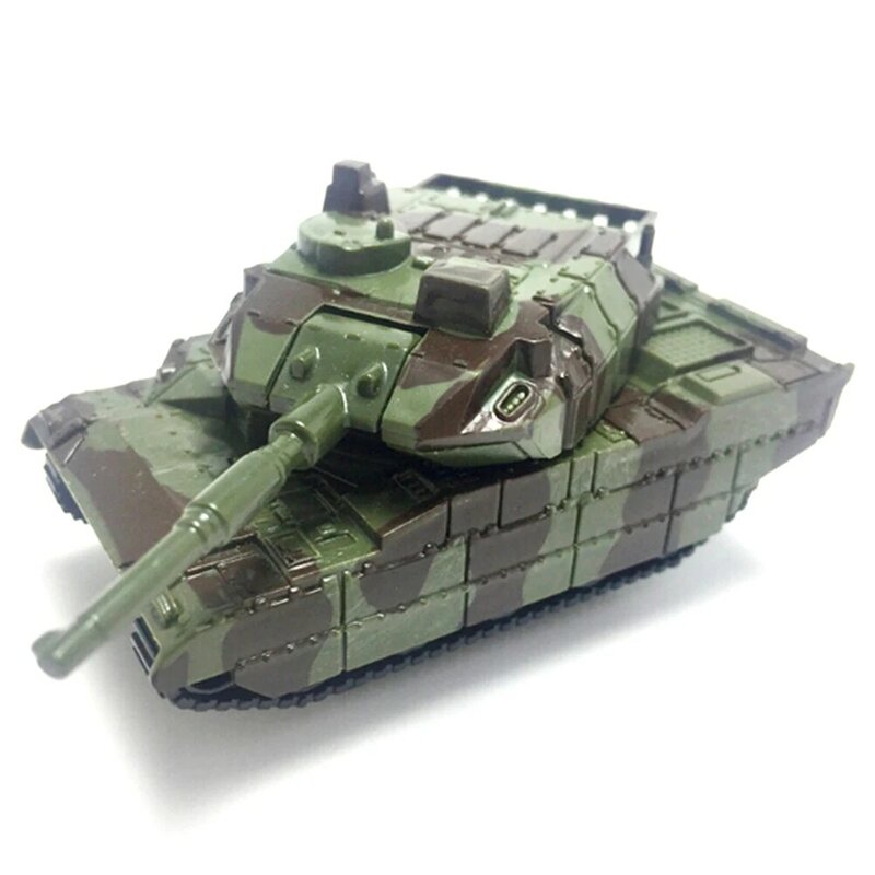 Modelo de cañón de Tanque Verde del ejército, juguete 3D en miniatura, pasatiempos, regalo educativo para niños
