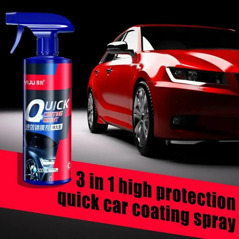 Spray de revestimento nano do carro, Alta proteção, Auto Wax Polish Agent, Agente cerâmico duradouro