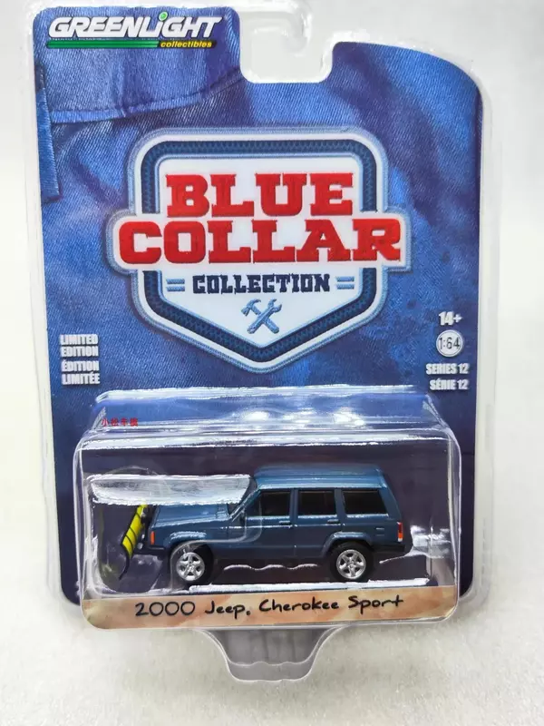 1:64 2000 Jeep Cherokee Sport Diecast modello in lega di metallo giocattoli per auto per collezione regalo W1211