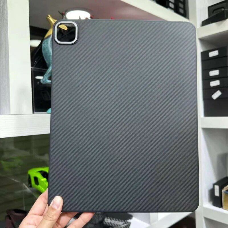 Voor Apple Ipad Pro 11 “Aramide Fiber Tablet Case Ipad Air 11” In (2020/2021/2022) Koolstofvezel + Tpu Beschermhoes