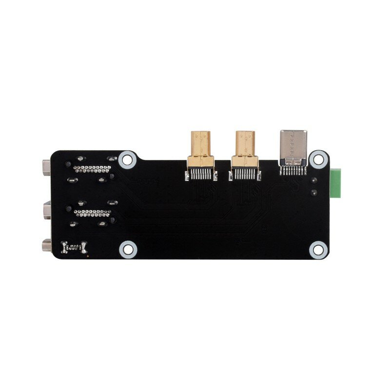 Adaptador multifuncional Micro HDMI compatible con HDMI c para Raspberry Pi 5/4B, dos métodos de fuente de alimentación, salida Dual 4K
