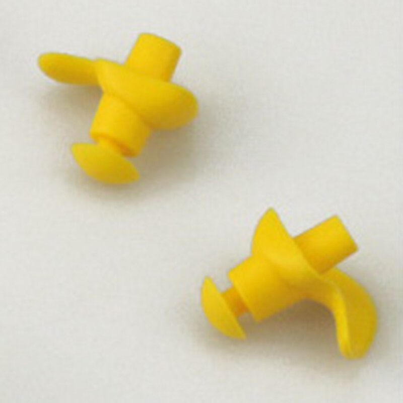 1 Pair Durable Earplugs Classic Delicate Texture Waterproof Soft Earplugs Silicone Portable Ear Plugs Swimming Accessories