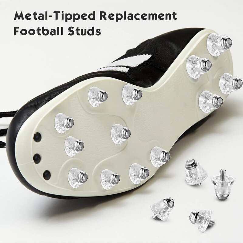 Futebol Botas Studs Studs, Sapatos Stud Component substituição, Acessório Esporte, 12pcs