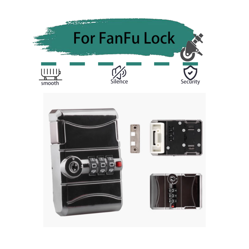 For FanFu Combination Password lock accessories pull rod box Suitcase buckle Universal parts replacement buckle Travel suitcase