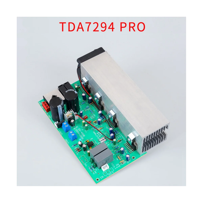 Papan Amplifier TDA7294 PRO, papan penguat Audio HiFi pendingin udara 2.0 saluran 200W