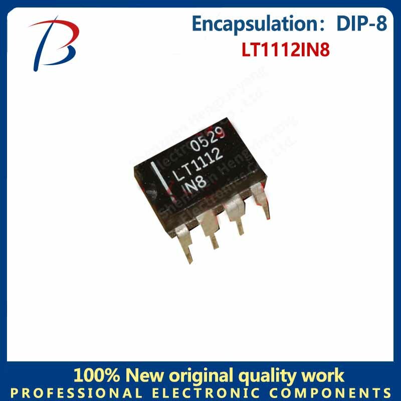 Chip amplificador operativo DIP-8 en línea, 10 piezas, LT1112IN8