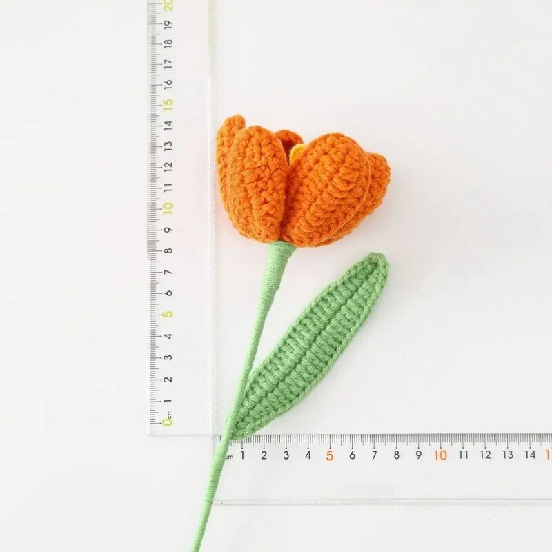 Book Page Marker 3D Flower Bookmark Flower Book Clip Simulated Flower Handmade Knitted Book Clip Weaved Book Paginator