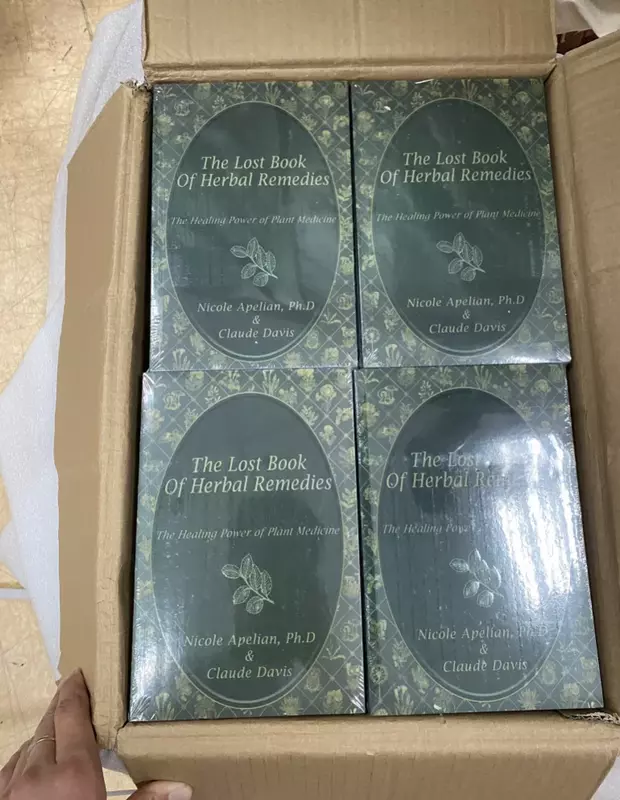약초 요법의 잃어버린 책, 식물 의학의 치유력, 페이퍼백, 50 권/로트 도매