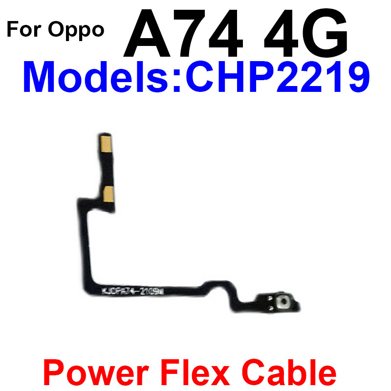 Кнопка регулировки громкости гибкий кабель для OPPO A71 A72 A73 A74 A75 4G быстрое включение и выключение питания боковой стандарт гибкий кабель