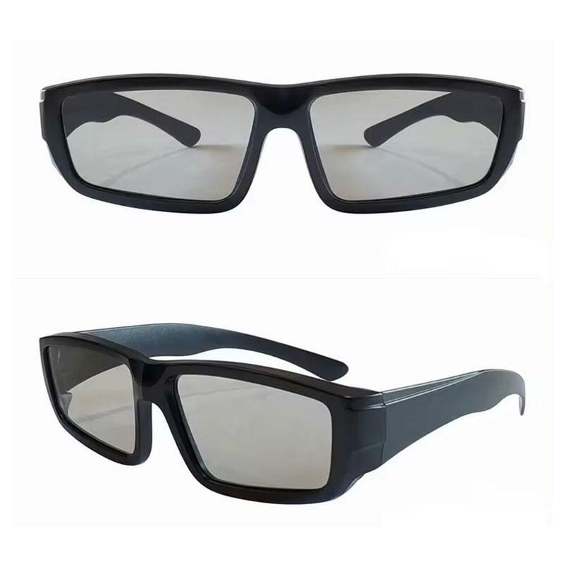 Okulary zaćmienia Słońca ABS do obserwacji okularów słonecznych 3D na zewnątrz do ochrony oczu okulary do oglądania anty-UV
