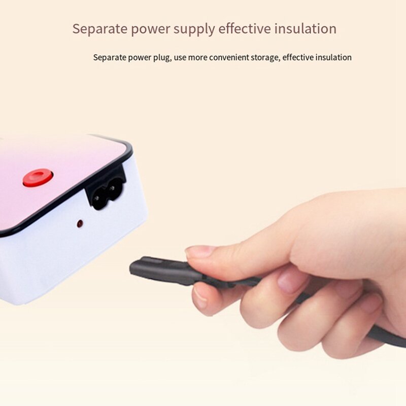 Portable Electric Heater Desktop Hand Warmer Space Warm Air Blower Mini Fan Heater For Home Heaters US Plug Durable Easy Install