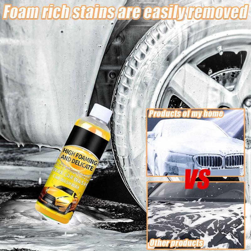 Pieniący się szampon do mycia samochodu 3.2 uncji piany polerowanie samochodów ciekły o wysokim stężeniu bezpieczny i neutralny szampon samochodowy do opona samochodowa