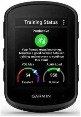 Garmin Edge 840, 컴팩트 GPS 사이클링 컴퓨터, 터치스크린 및 버튼, 타겟 적응형 코칭