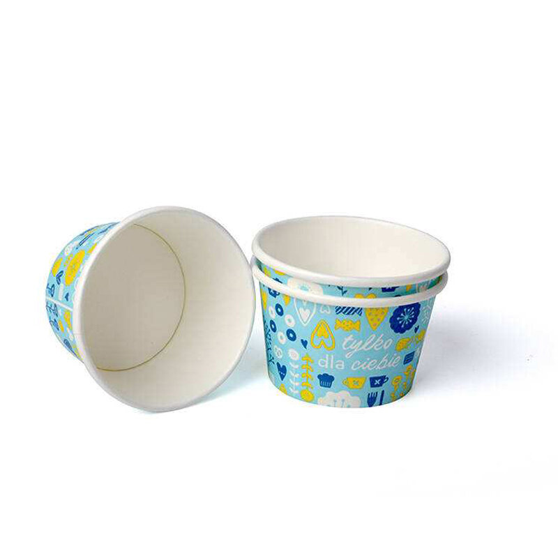 Customized product2020 5oz,8oz,12oz Disposable Paper Hot Soup Bowls/ice Paper Cups/salad Paper Bowls