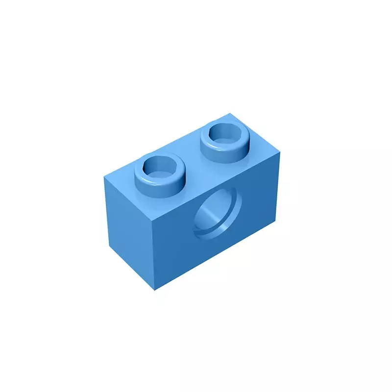 Gobricks GDS-623 Technicial Brick 1X2 4.9 Compatibel Met Lego 3700 Kinder Diy Educatieve Bouwstenen Technische