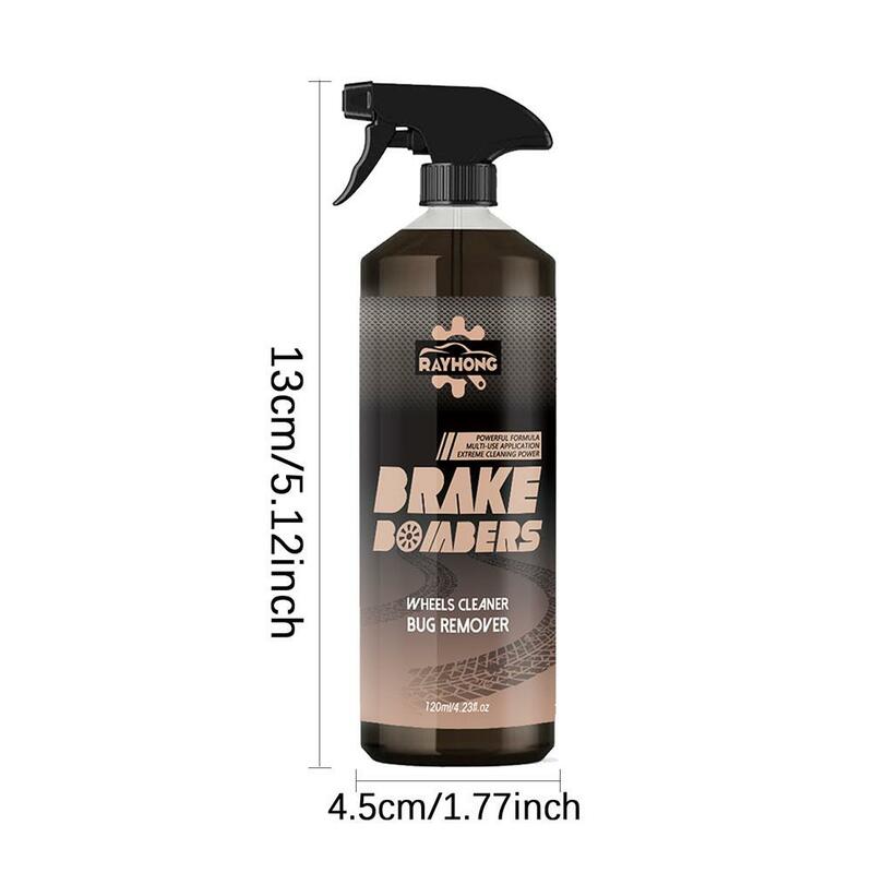 2pcs 120ml Iron Rust Remover Protects Wheels And Discs Auto Detail Chemical Car Care Powerful Non-Acid Wheel Cleaner