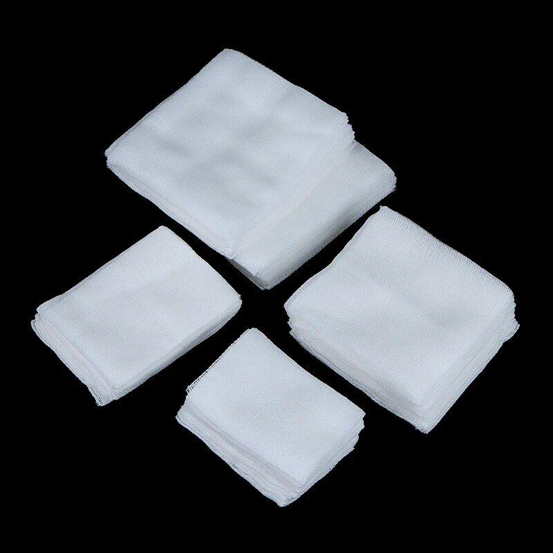 10Pcs Medical Gauze Block For One Time Wound Dressing Degreasing Surgical Gauze Dressing