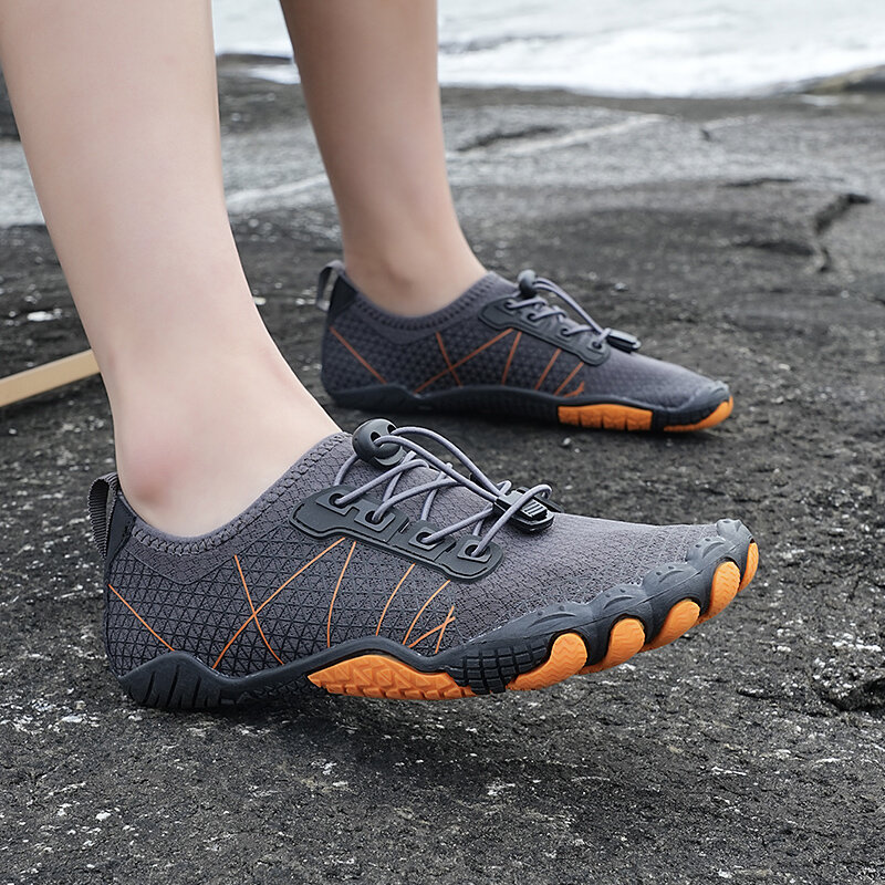 Multifuncional Outdoor Beach Sports Shoes, Calçados de Fitness para homens e mulheres, Indoor Holiday Water Shoes