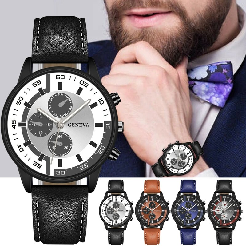 Relógios de pulso de quartzo masculinos generosos, Relógio digital para homem, Relógio impermeável para homem, Preciso