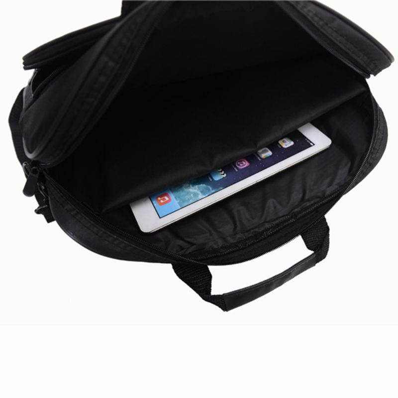 Goede Kwaliteit Nieuwe Fashsion Mannen Vrouwen Aktetas 15.6 Inch Laptop Messenger Bag Unisex Business Office Bag