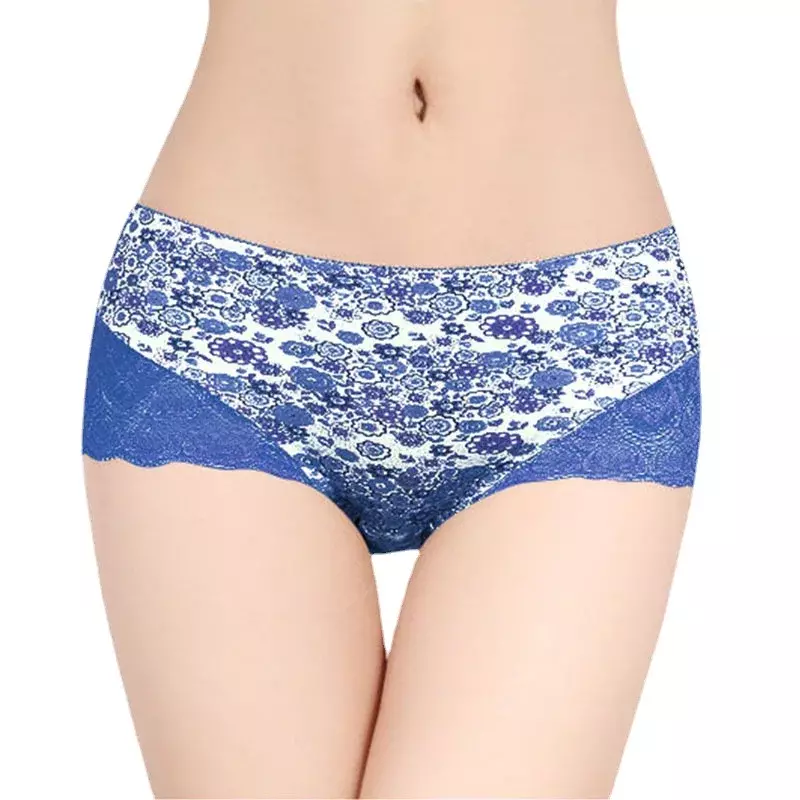 Women's Panties Japanese Lace Printed Physiological Pants Women Menstrual Wide Leakage Prevention Menstrual Period Panties New
